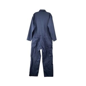 Cintas Coveralls Mens Sz LN-56 Blue Workwear Jumpsuit Utility Work
